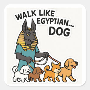 Anubis Dog Sacred Premium Vinyl Sticker