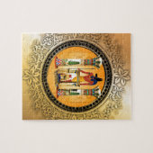 Anubis, egypte legpuzzel (Horizontaal)