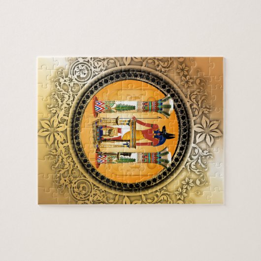 Anubis, egypte legpuzzel (Horizontaal)