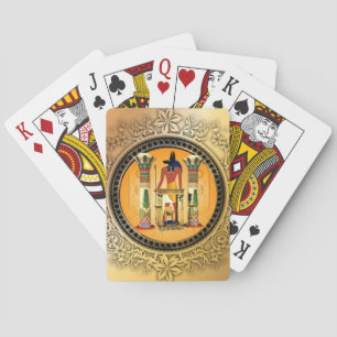 Anubis, egypte pokerkaarten