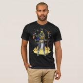 Anubis Egyptian God Ankh Mythology T-shirt (Voorkant volledig)