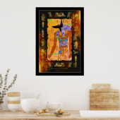 ANUBIS Egyptian God Art Poster (Keuken)