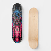 Anubis Egyptian Graphic Persoonlijk Skateboard (Voorkant)