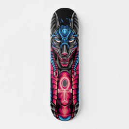 Anubis Egyptian Graphic Persoonlijk Skateboard