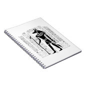 Anubis Egyptian Mythology Notitieboek (Rechterzijde)