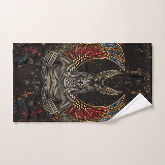 Anubis - Egyptische God Bad Handdoek (Handdoek)