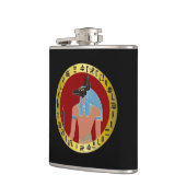 Anubis, Egyptische God Heupfles (Links)