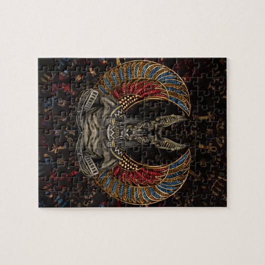 Anubis - Egyptische God Legpuzzel (Horizontaal)