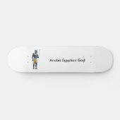 Anubis Egyptische God Persoonlijk Skateboard (Horizontaal)