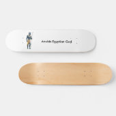Anubis Egyptische God Persoonlijk Skateboard (Horizontaal)