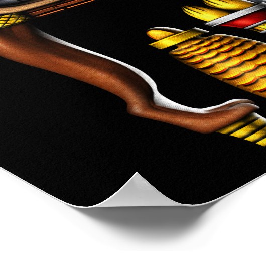 Anubis Egyptische God Poster (Hoek)