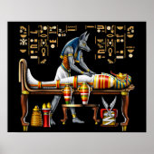 Anubis Egyptische God Poster (Voorkant)