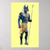 Anubis Egyptische God Poster (Voorkant)