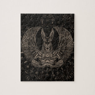 Anubis - Egyptische God Sepia Legpuzzel