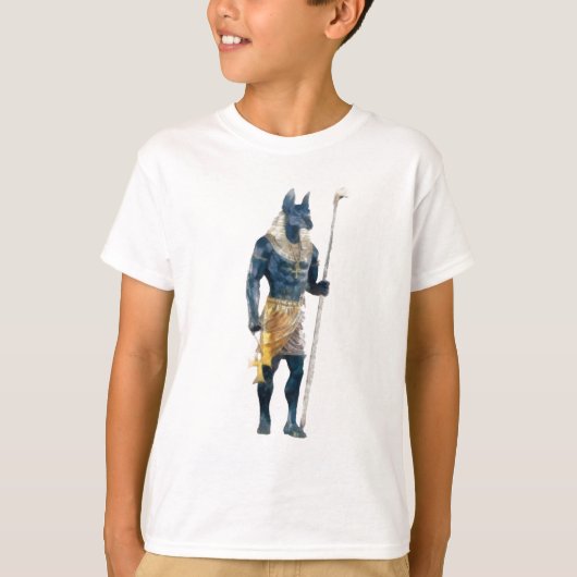 Anubis Egyptische God T-shirt (Voorkant)