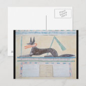 Anubis, Egyptische god van de doden Briefkaart (Voorkant / Achterkant)