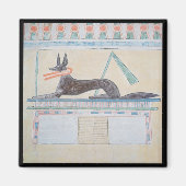 Anubis, Egyptische god van de doden Magneet (Voorkant)