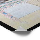 Anubis, Egyptische god van de doden Poster (Hoek)