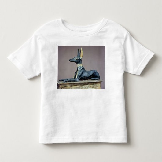 Anubis, Egyptische god van de doden uit een borst Kinder Shirts (Voorkant)