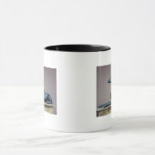 Anubis, Egyptische god van de doden uit een borst Mok (Midden)