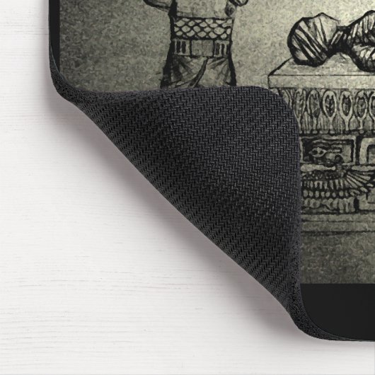 Anubis en Mummy mousepad Muismat (Hoek)