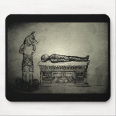 Anubis en Mummy mousepad Muismat (Voorkant)