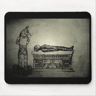 Anubis en Mummy mousepad Muismat