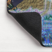 Anubis & Farao Oude Egyptische kunst Mousepad Muismat (Hoek)