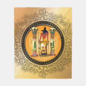 Anubis Fleece Deken (Voorkant)
