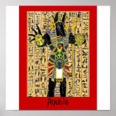 Anubis geeft het leven weer poster (Voorkant)