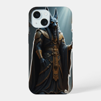 Anubis, God van de Doden iPhone 15 Case