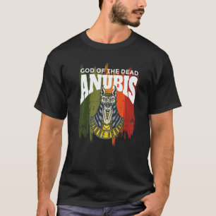 Anubis God van dood Egypte Farao Sphinx Egyptology T-shirt