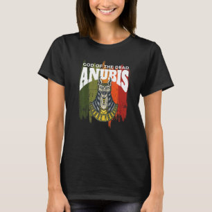 Anubis God van dood Egypte Farao Sphinx Egyptology T-shirt