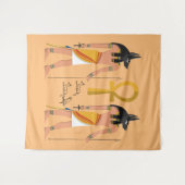 Anubis guardian of death wandkleed (Voorkant (horizontaal))