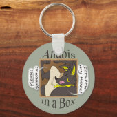 Anubis in een doos sleutelhanger (Voorkant)