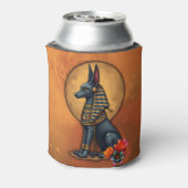 Anubis in het maanlicht, blikjeskoeler (Blikje Achterkant)