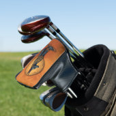 Anubis in het maanlicht, golfheadcover (Insitu)