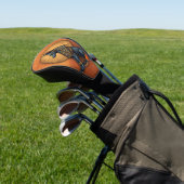 Anubis in het maanlicht, golfheadcover (Insitu)