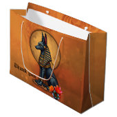 Anubis in het maanlicht, groot cadeauzakje (Voorkant Gekanteld)