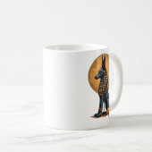 Anubis in het maanlicht, koffiemok (Voorkant rechts)