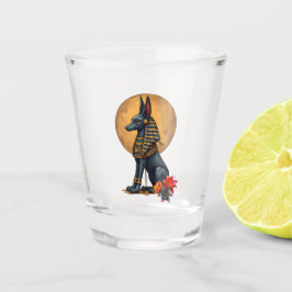 Anubis in het maanlicht, shot glas