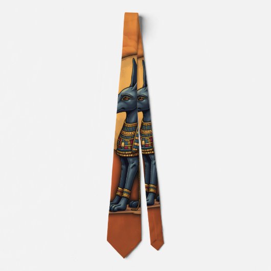 Anubis in het maanlicht, stropdas (Voorkant)