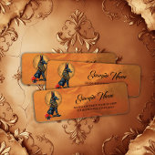 Anubis in the moonlight, etiket