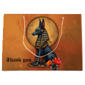 Anubis in the moonlight, groot cadeauzakje (Voorkant)