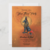 Anubis in the moonlight kaart (Voorkant)