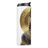 Anubis Jackal Thermal Mug | Ancient Egyptian God T Thermosbeker (Gedraaid links)