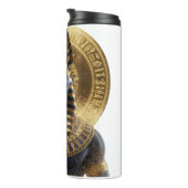 Anubis Jackal Thermal Mug | Ancient Egyptian God T Thermosbeker (Geroteerd rechts)