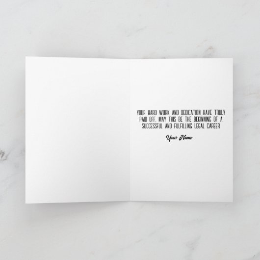 Anubis Justice roept de bar in met felicitaties Kaart (Binnen)