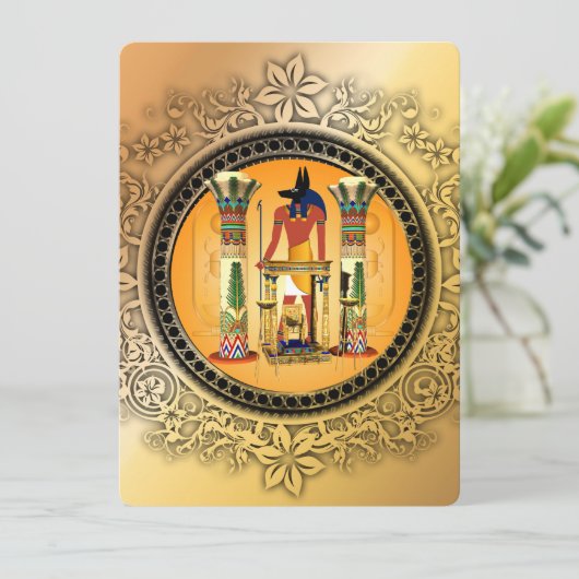 Anubis Kaart (Staand voorkant)