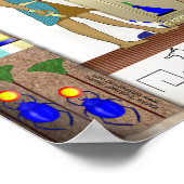 Anubis kijkt op Poster (Hoek)